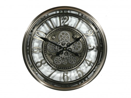 G6059951 Clock Gear Open Ø54,5cm Grey